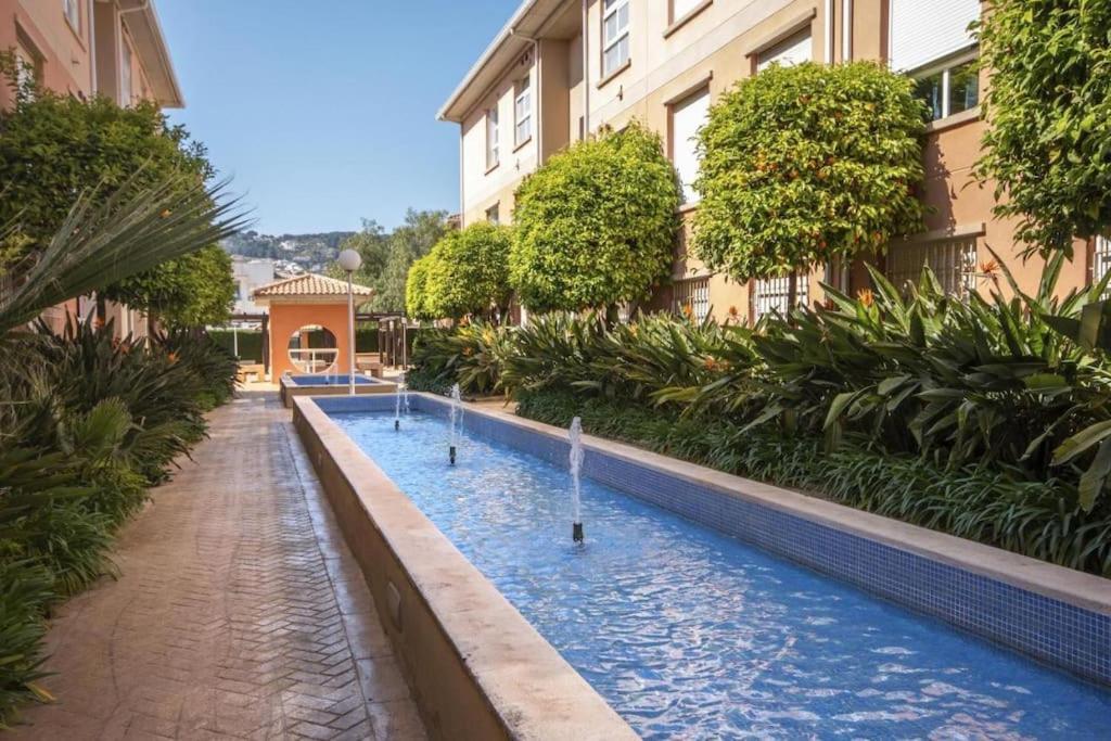 Javea Beach Blue House Exterior foto